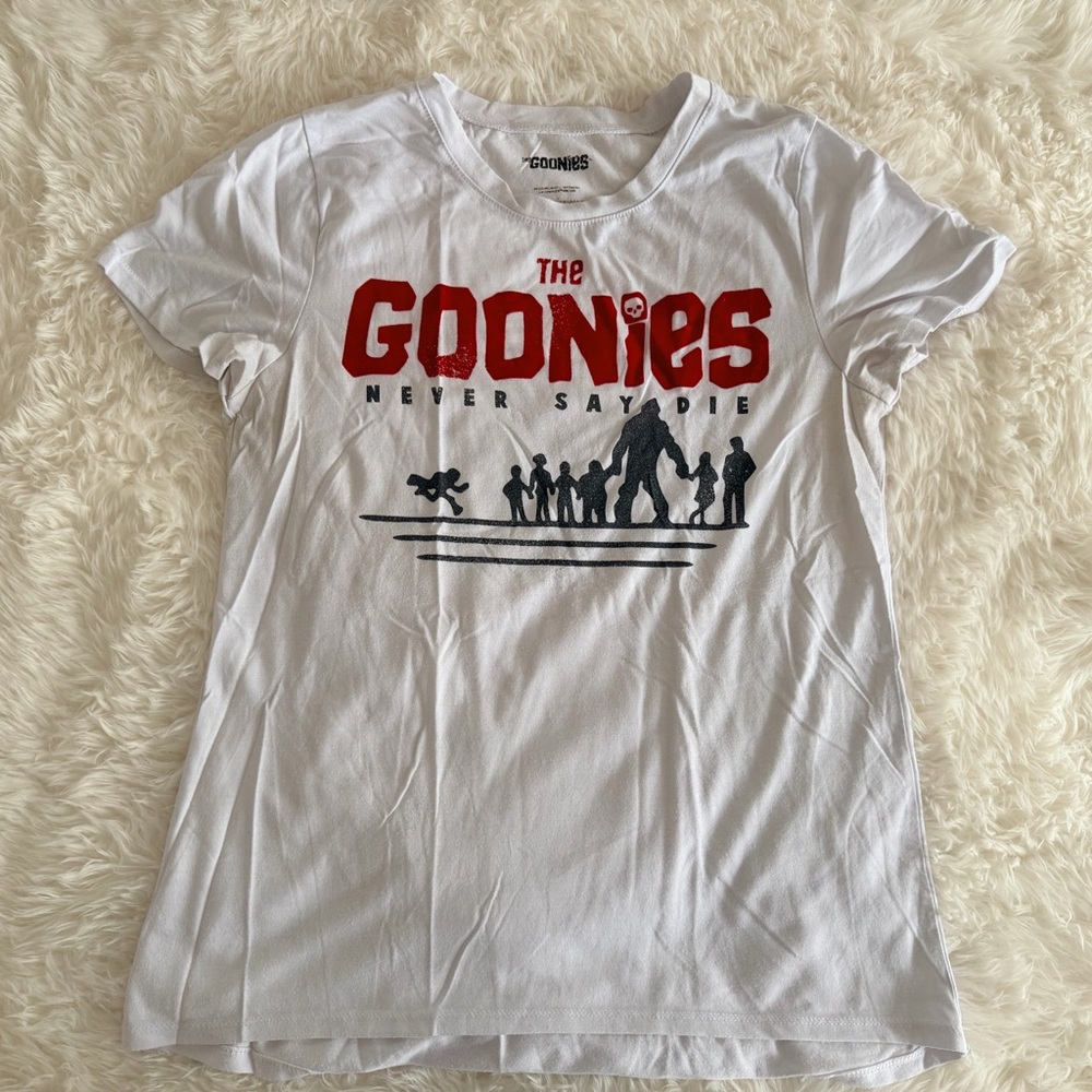 The Goonies White Graphic Tee - Short Sleeve